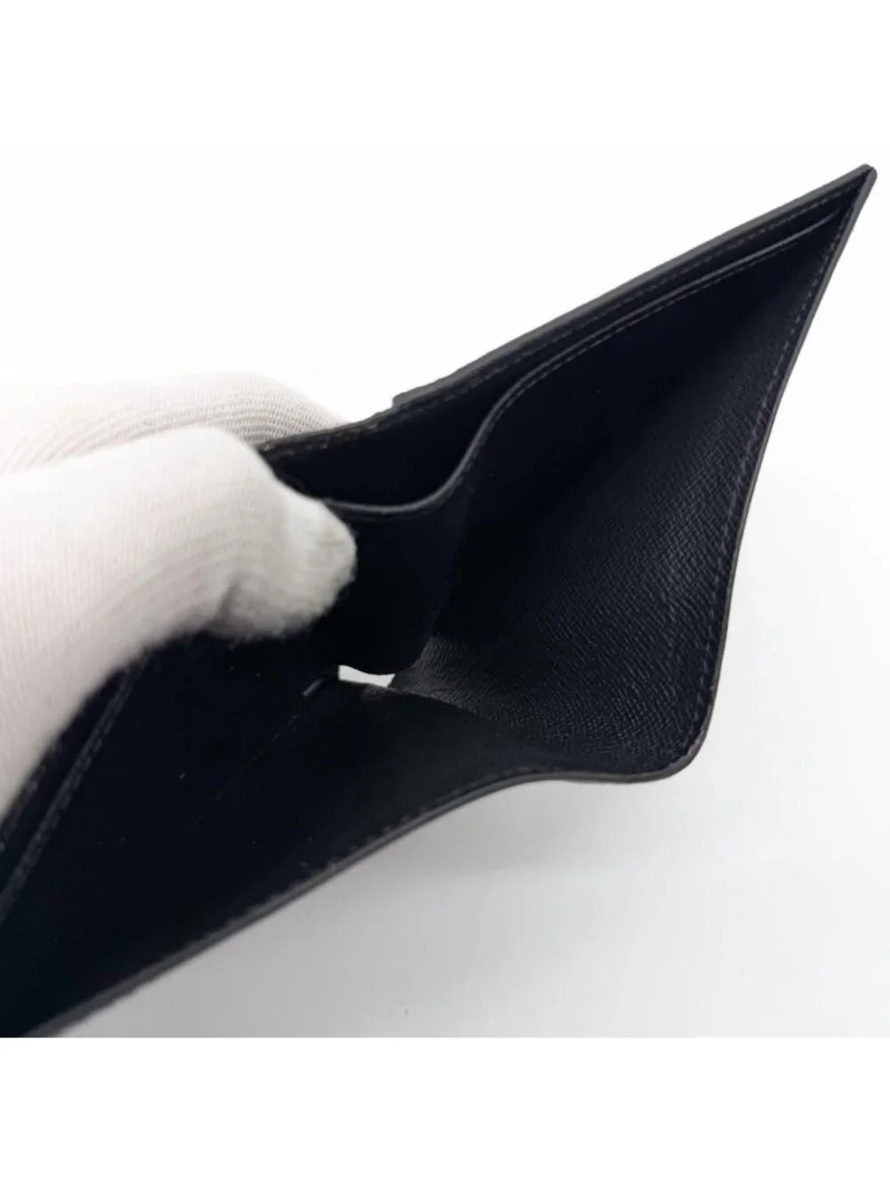 Louis Vuitton Portefeuille Marco NM Black Leather Wallet